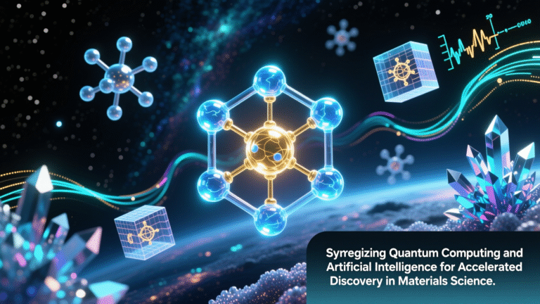 Synergizing Quantum Computing and Artificial Intelligence for Accelerated Discovery in Materials Science